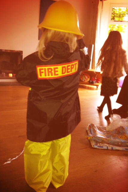 Birthday fireman