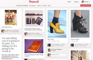 Pinterest's mashup approach to visual data can be very inspiring