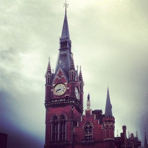 St Pancras station London