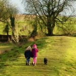 Silent Sunday: week 1, 2014: a family walk in Avebury