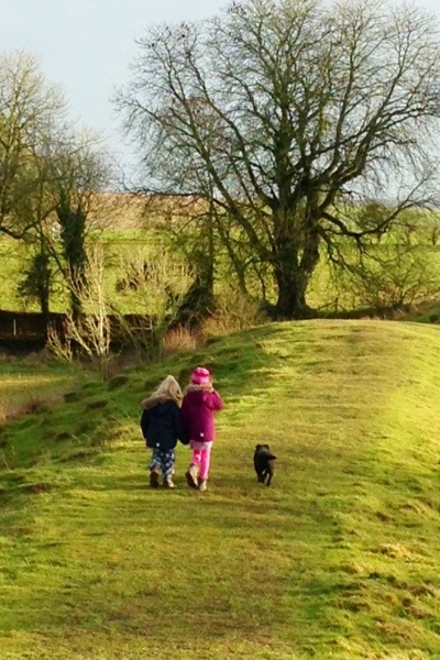 Silent Sunday: week 1, 2014: a family walk in Avebury