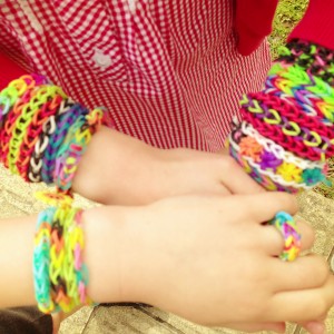 loom bands all summer holidays long